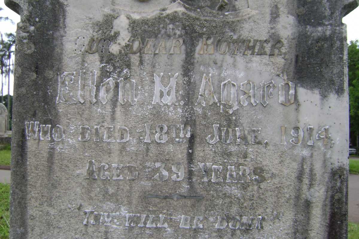 AGARD Ellen M. -1914