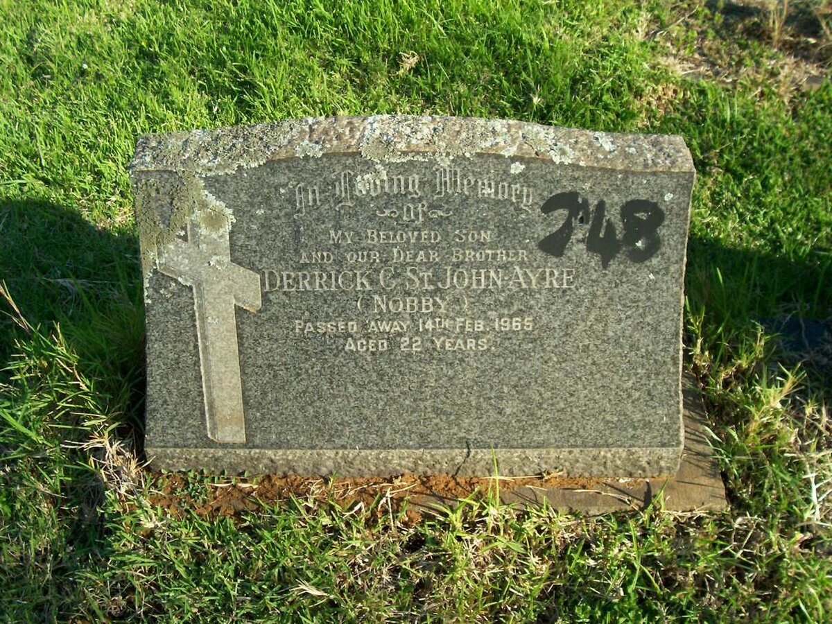 AYRE Derrick C., St John -1965