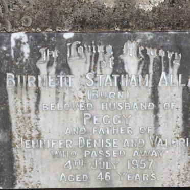 ALLAN Burnett Statham -1957