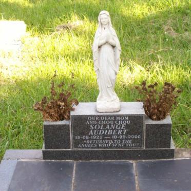 AUDIBERT Solange 1922-2000