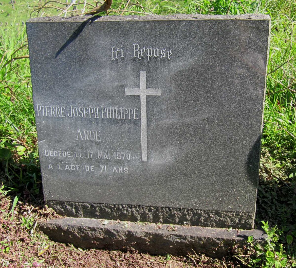 ARDE Pierre Joseph Philippe -1970