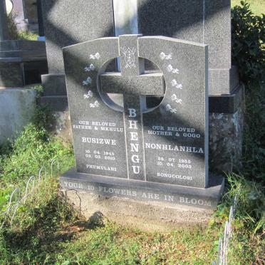 BHENGU Busizwe 1945-2010 &amp; Nonhlanhla 1955-2003