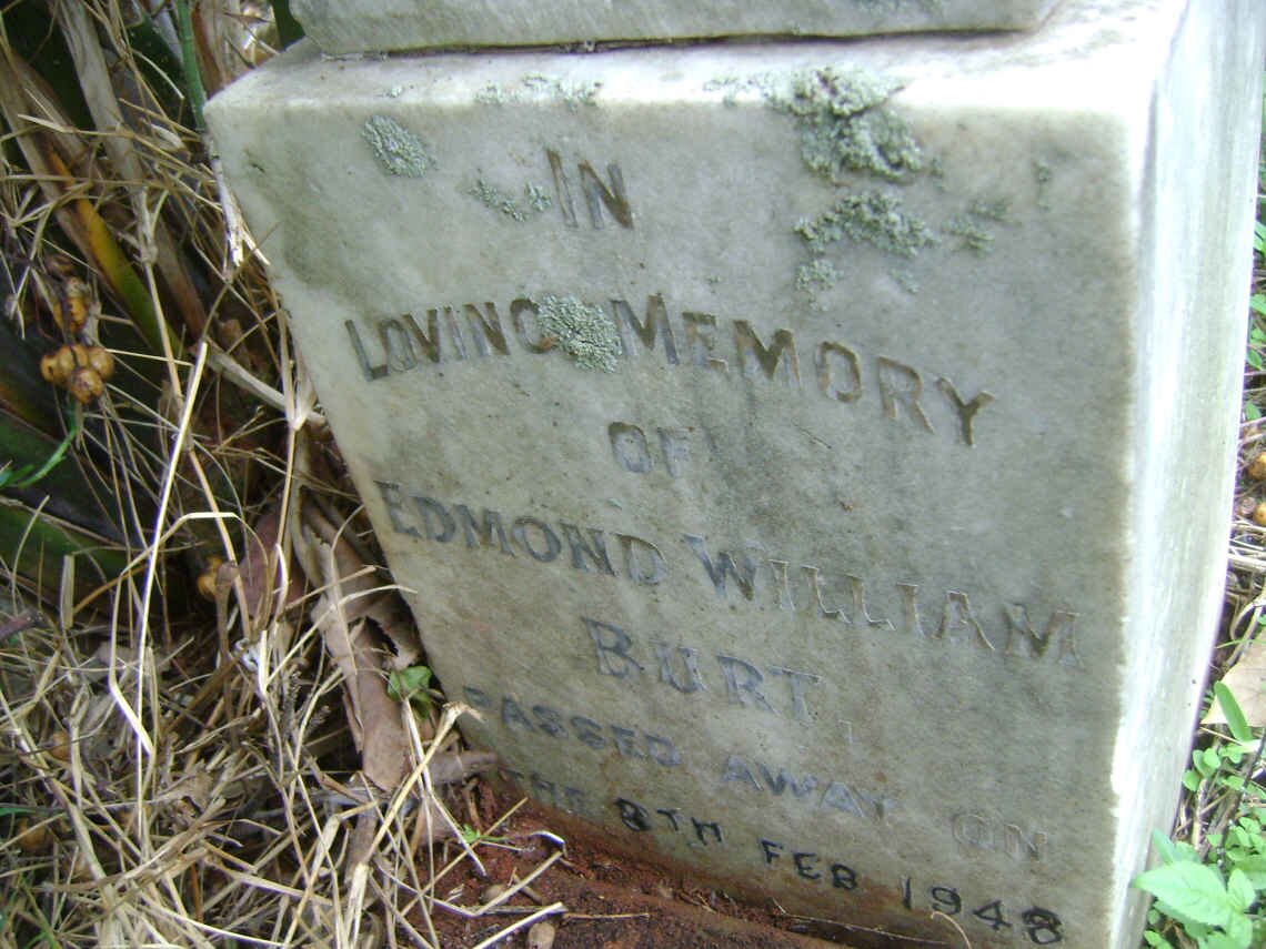 BURT Edmond William -1948