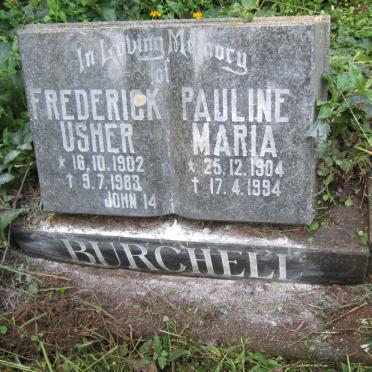 BURCHELL Frederick Usher 1902-1983 &amp; Pauline Maria 1904-1994