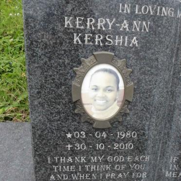 BUCKS Kerry-Ann Kershia 1980-2010