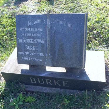  BURKE Frederick Edward -1969