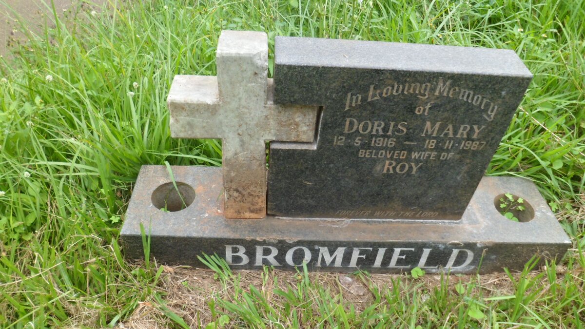 BROMFIELD Doris Mary 1916-1987