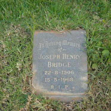 BRIDGE Joseph Henry 1906-1968