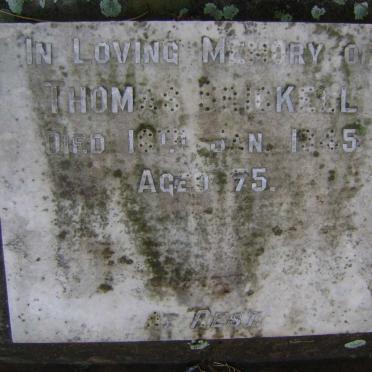 BRICKELL Thomas -1945