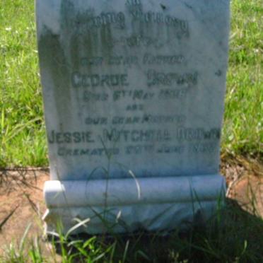 BROWN Cedrue -19?8 &amp; Jessie Mitchell 