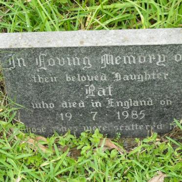 BROWN Pat, Ellis  -1985