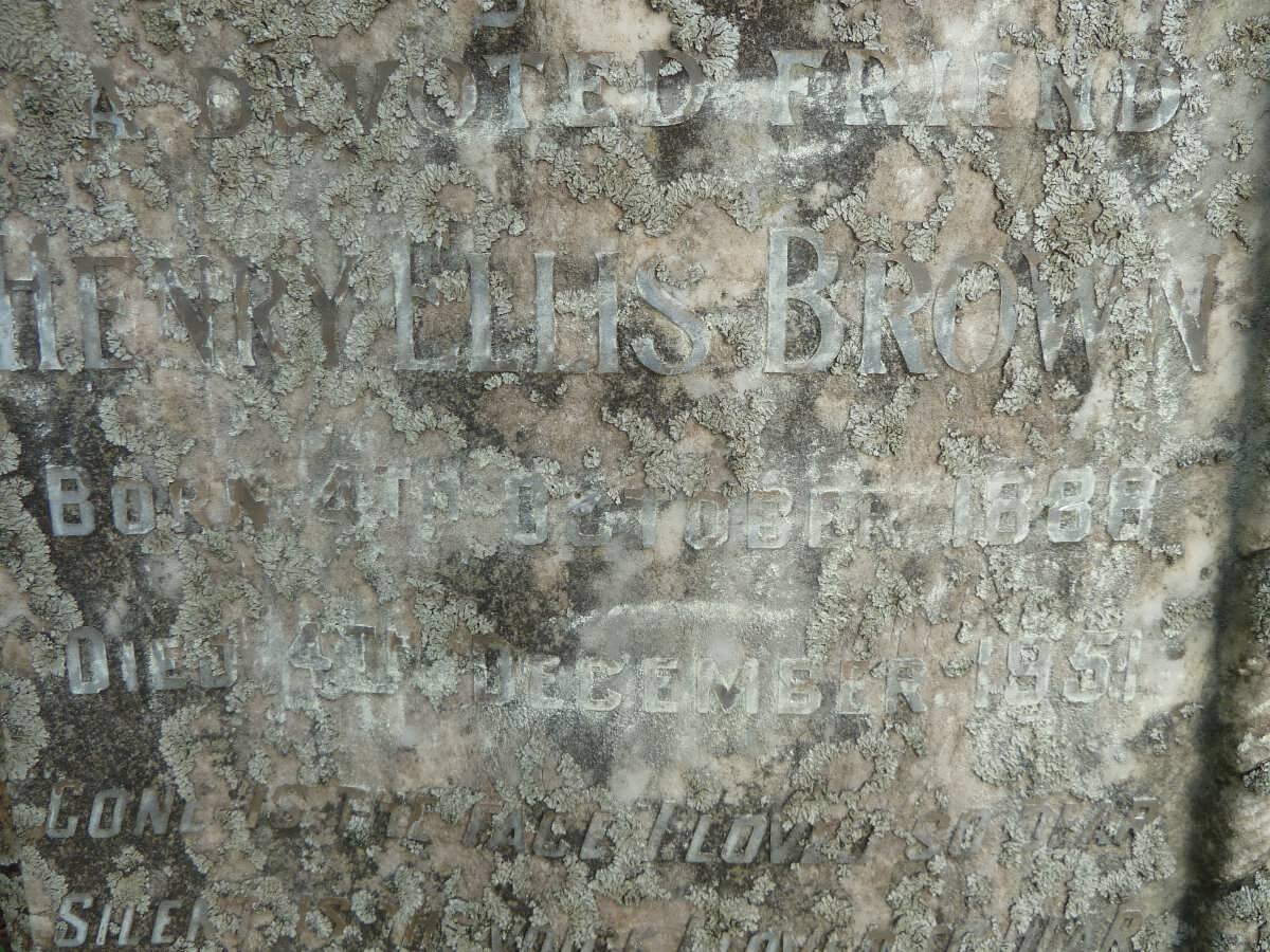 BROWN Henry Ellis 1888-1951
