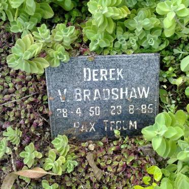 BRADSHAW Derek 1950-1985