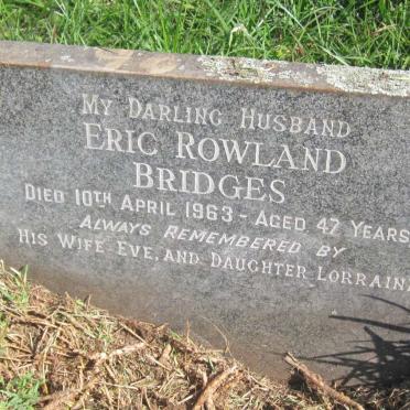 BRIDGES Eric Rowland -1963