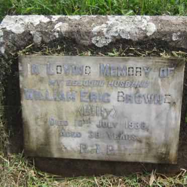 BROWNE William Eric -1938