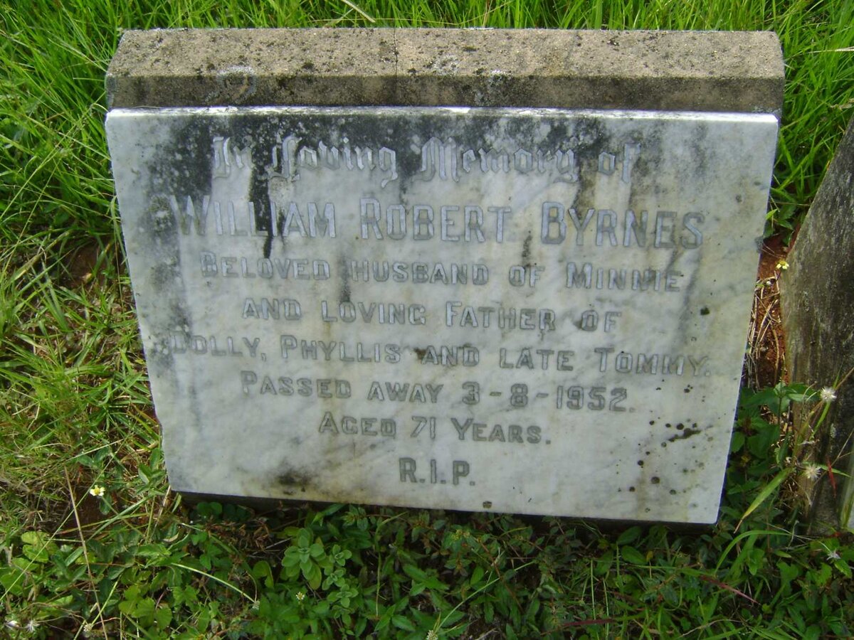 BYRNES William Robert -1952