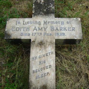 BARKER Edith Amy -1939