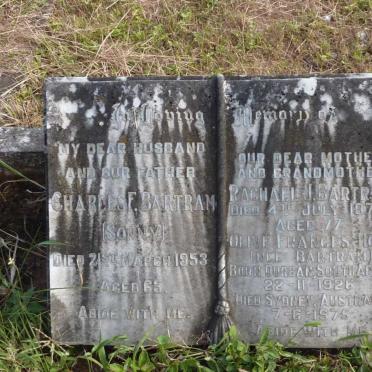 BARTRAM Charles F. -1953 &amp; Rachel J. -1976 :: HOAD Olive Frances 1926-1975 