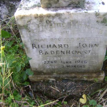 BADENHORST Richard John -1946