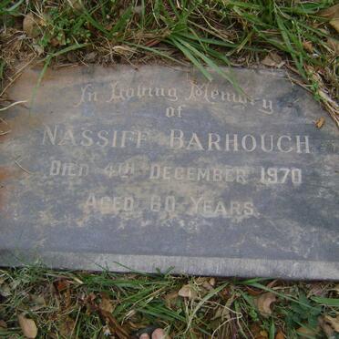 BARHOUCH Nassiff -1970