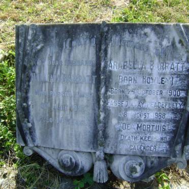 BARRATT William -1950 &amp; Arabella HOWLEY 1900-1988