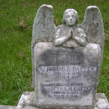BATTEN Alfred B.E. 1879-1959 &amp; Elizabeth A.M. 1887-1946