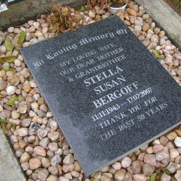BERGOFF Stella Susan 1943-2007