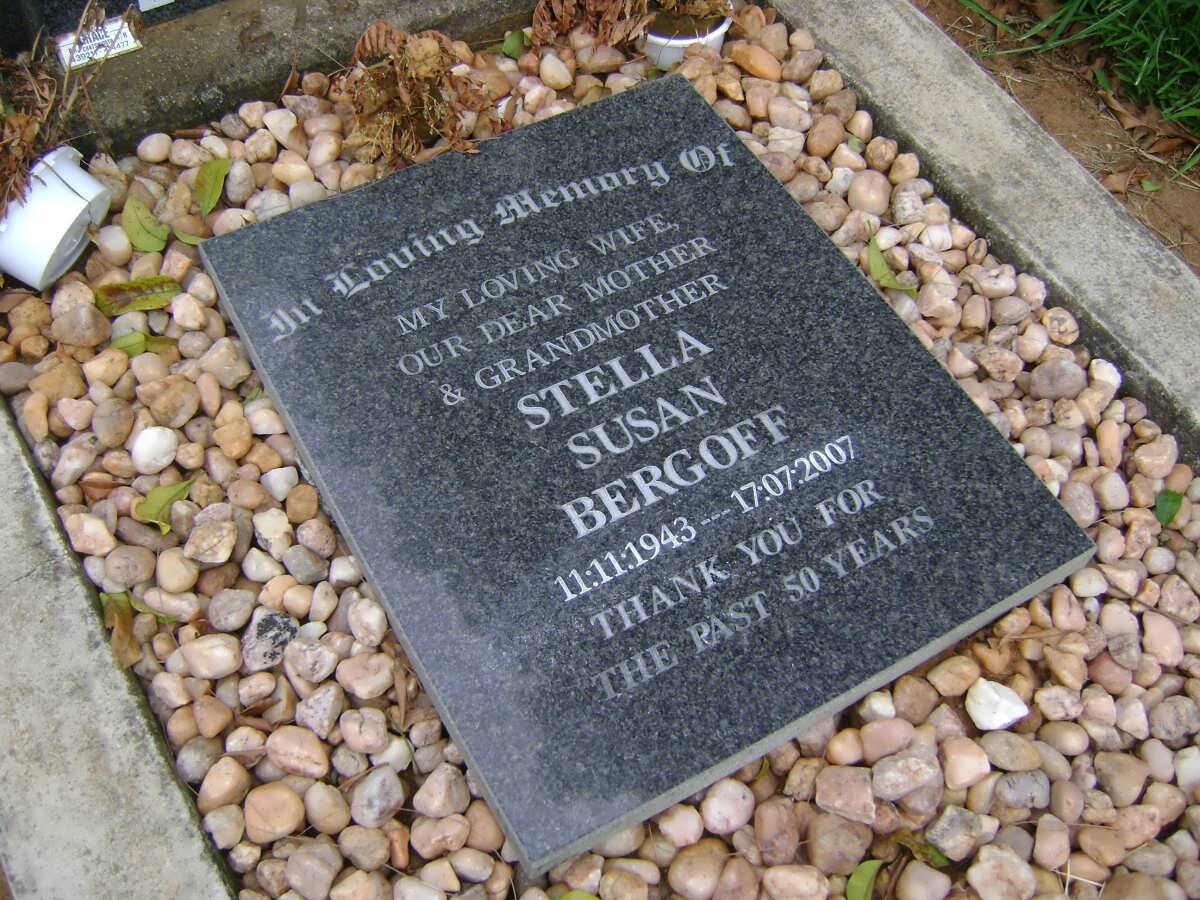 BERGOFF Stella Susan 1943-2007