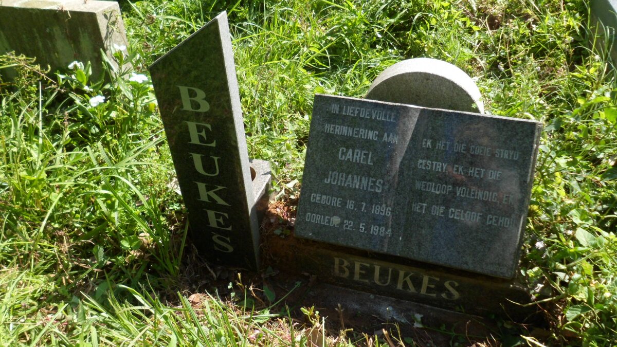 BEUKES Carel Johannes 1896-1984
