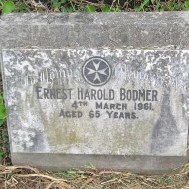 BODMER Ernest Harold -1961