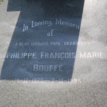 BOUFFE Philippe Francois Marie 1923-1995