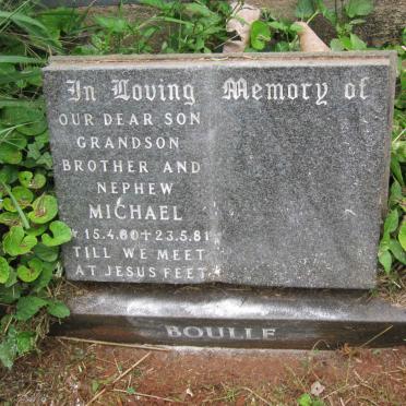 BOULLE Michael 1960-1981