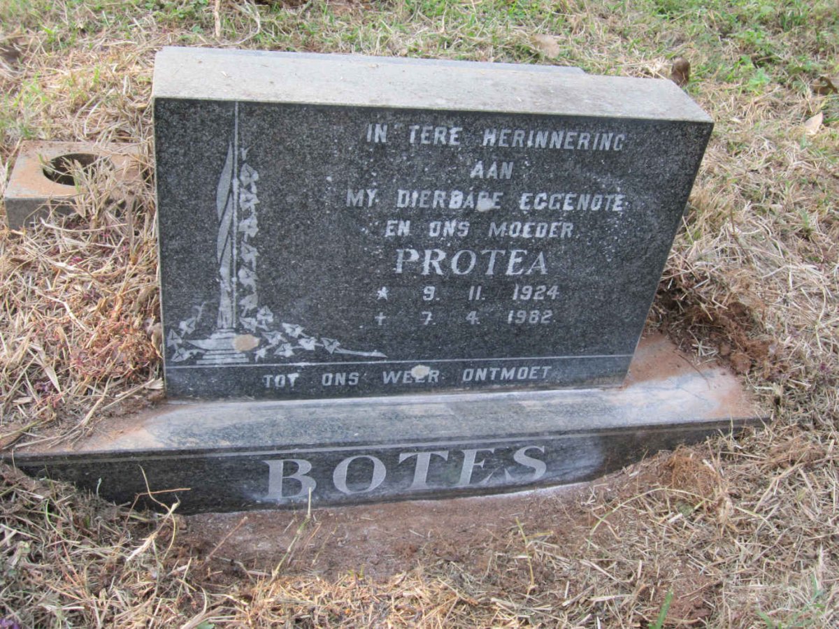 BOTES Protea 1924-1982