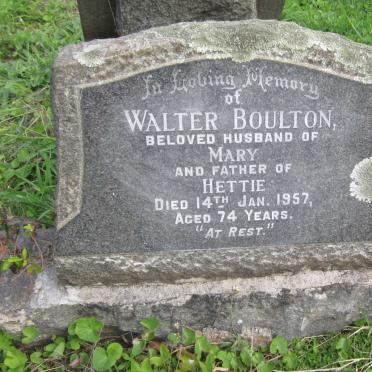 BOULTON Walter -1957