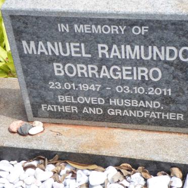 BORRAGEIRO Manuel Raimundo 1947-2011