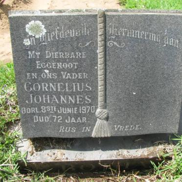 BOTHA Cornelius Johannes -1970