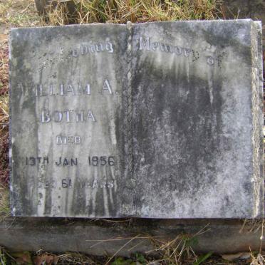 BOTHA William A. -1956 