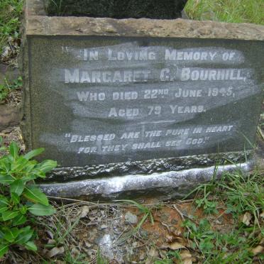 BOURHILL Margaret G. -1945