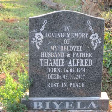 BIYELA Thamie Alfred 1954-2007