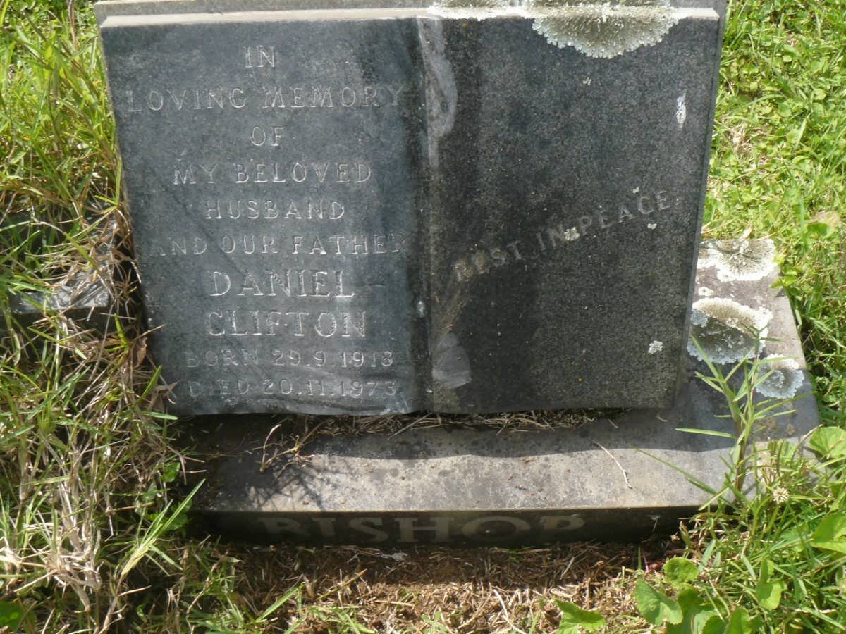 BISHOP Daniel Clifton 1913-1973