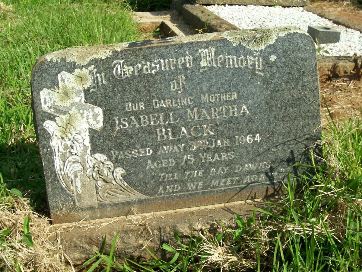 BLACK Isabell Martha -1964