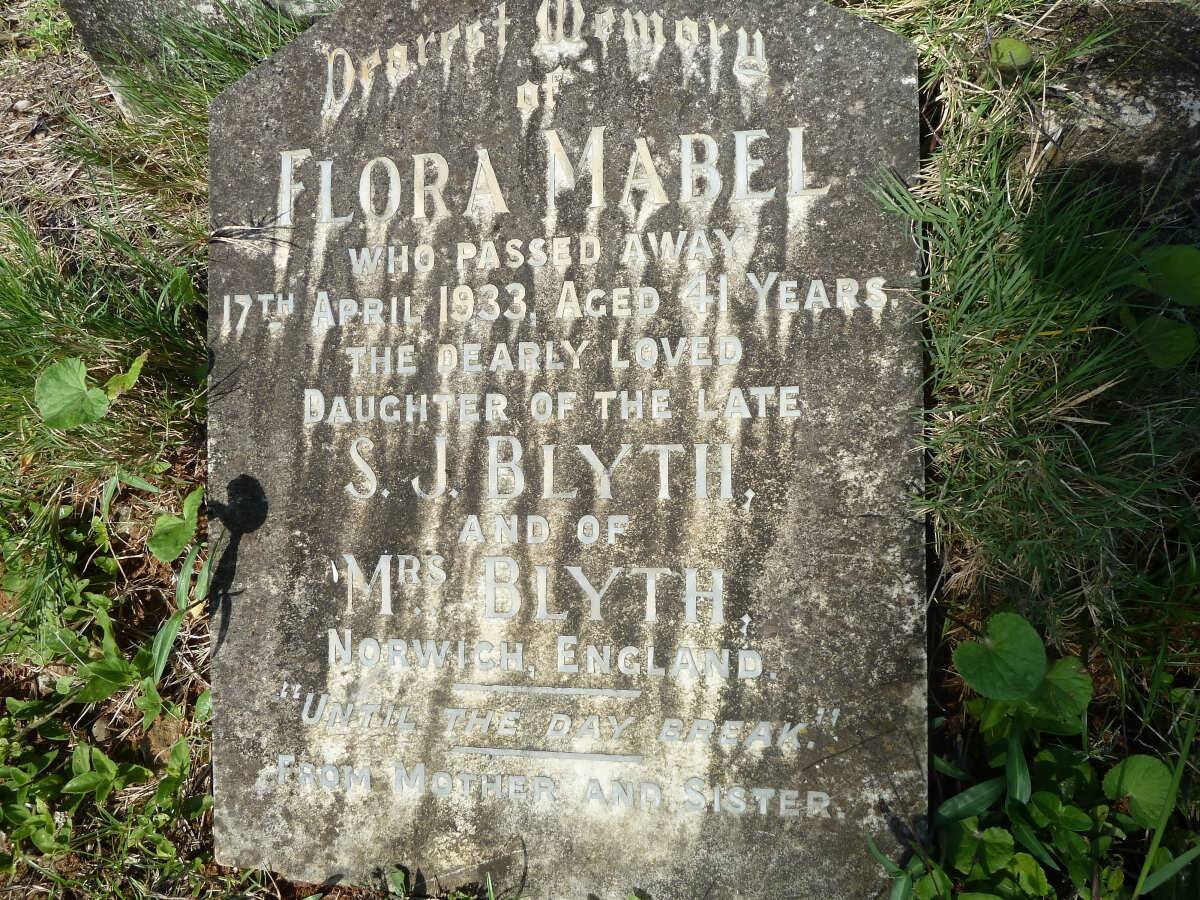 BLYTH Flora Mabel -1933