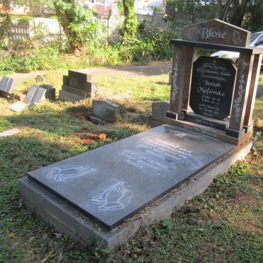 BLOSE Isaiah Mafavuke 1945-2013