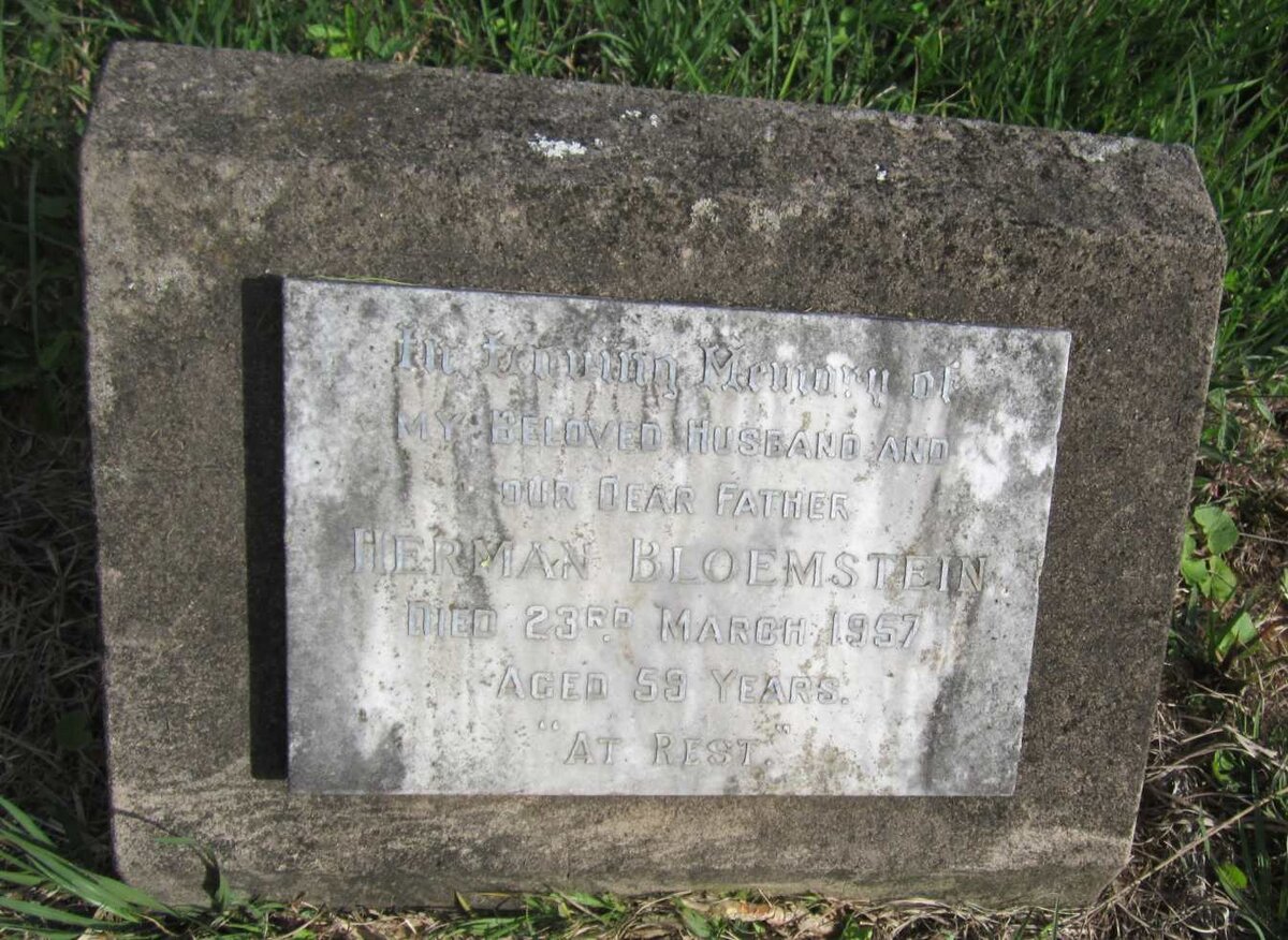 BLOEMSTEIN Herman -1957