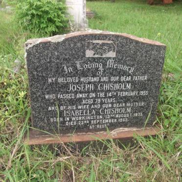 CHISHOLM Joseph -1955 &amp; Isabella 1875-1969