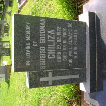 CHILIZA Sbusisi Goodman 1972-2002