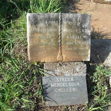 CHELLEW Daphne Kate -1978 :: CHELLEW Mary Bernadette -1964 :: MENDELSOHN Stella nee CHELLEW 1928-1985