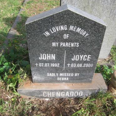 CHENGADOO John -1992 &amp; Joyce -2000