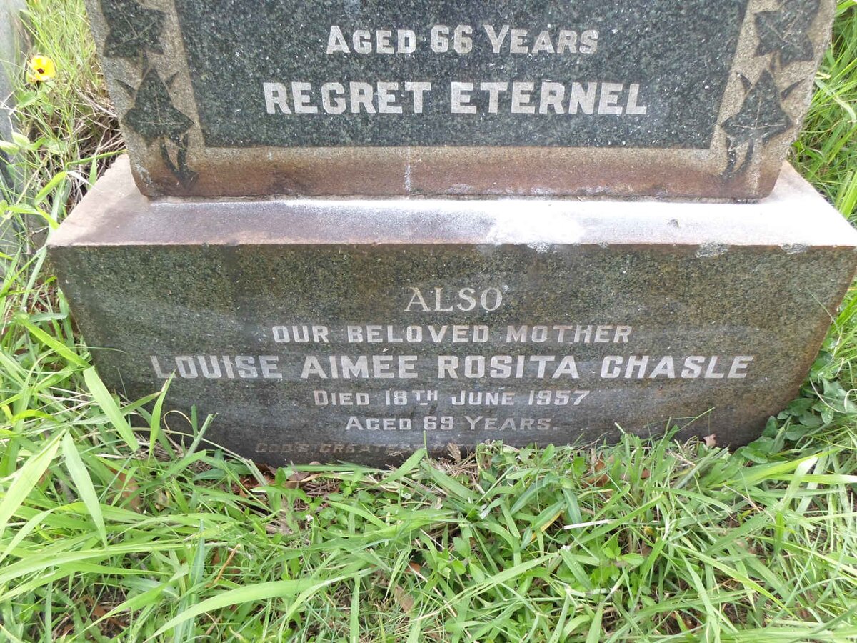 CHASLE Louise Aimee Rosita -1957