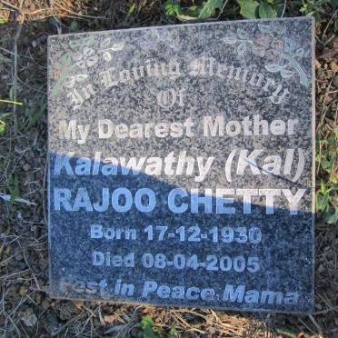 CHETTY Kalawathy Rajoo 1930-2005